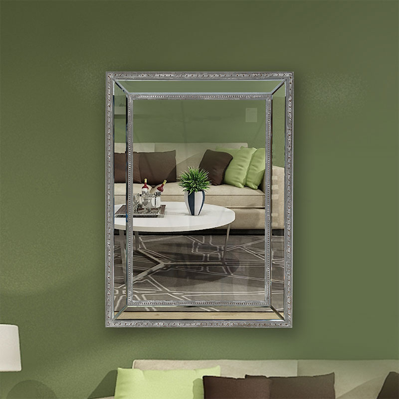 Wooden Frame Vintage Mirror XR38118